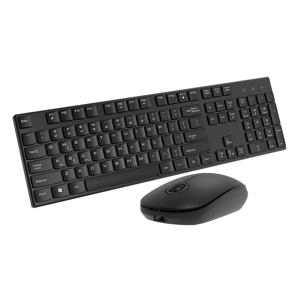 Slimline Kabelloses Tastatur und Maus Set Karnz