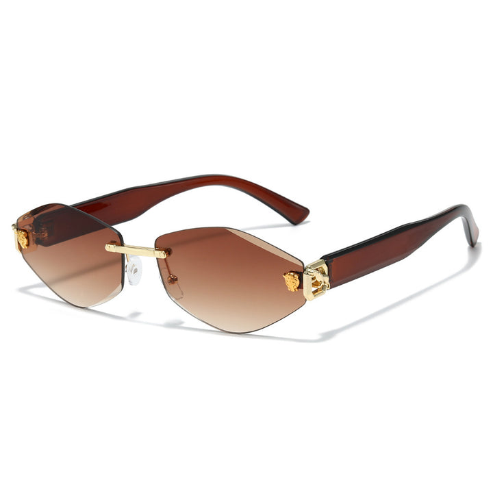 Einzigartige Winkelrahmen-Sonnenbrille Karnz
