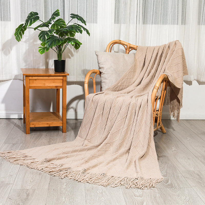Kuschelige elegante Wurfdecke