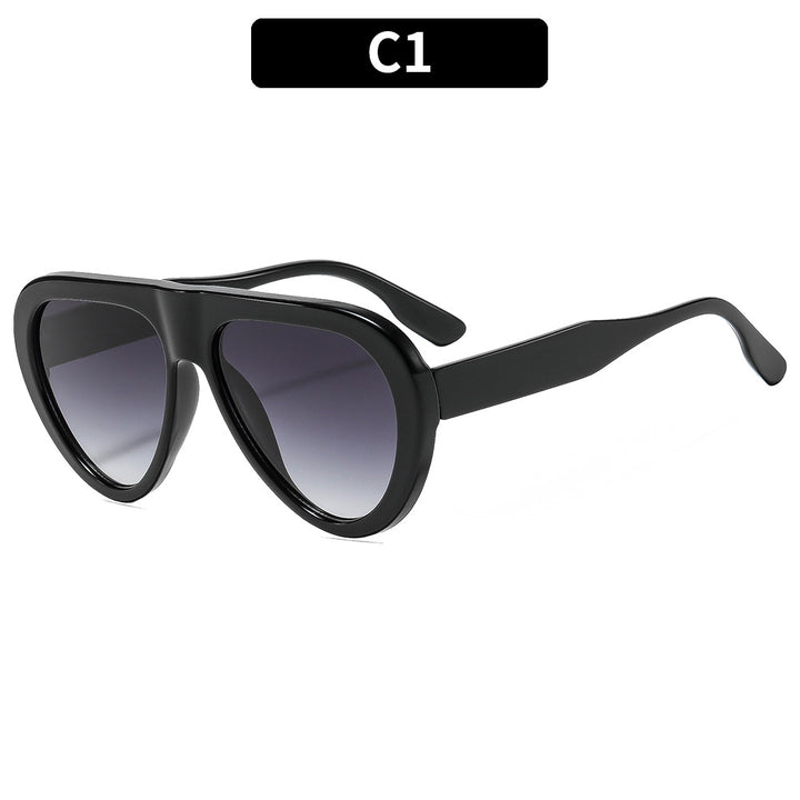 Künstlerische Übergroße Katzenaugen Sonnenbrille