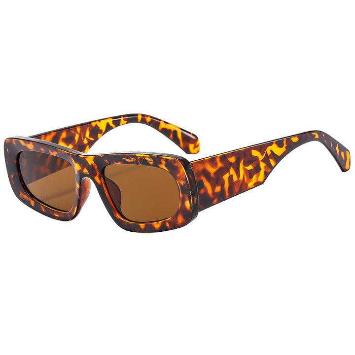 Damen Modische Sonnenbrille im modernen quadratischen Design Karnz