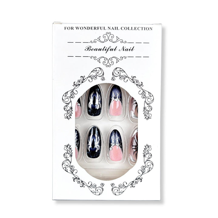Spider-Themen Press-On Nagelkunst Set