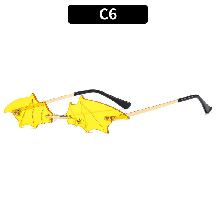 Künstlerische Fledermausförmige Sonnenbrille