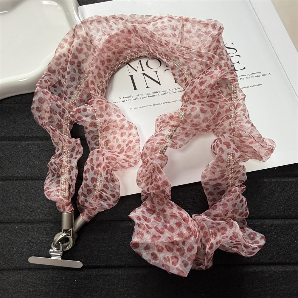 Rüschenschmuck Brillenband Karnz