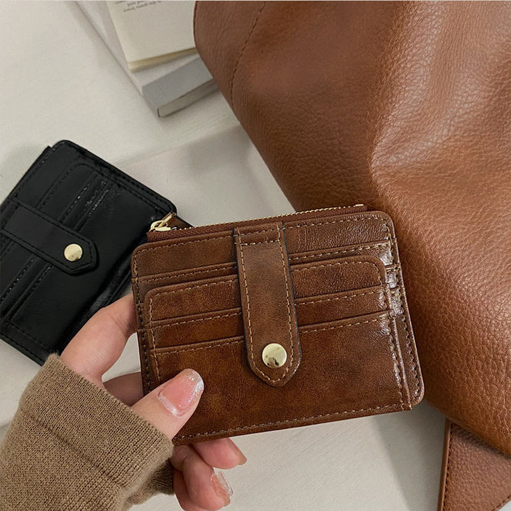 Kompakte RFID-blockierende Geldbörse