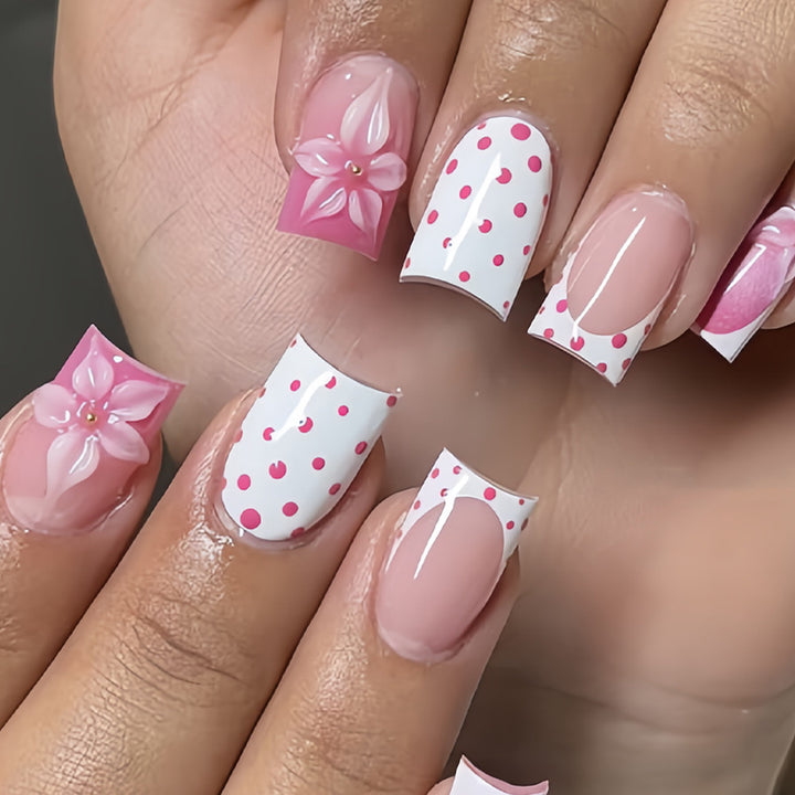 Stylische Polka Dot Nagelkunst Tipps Karnz