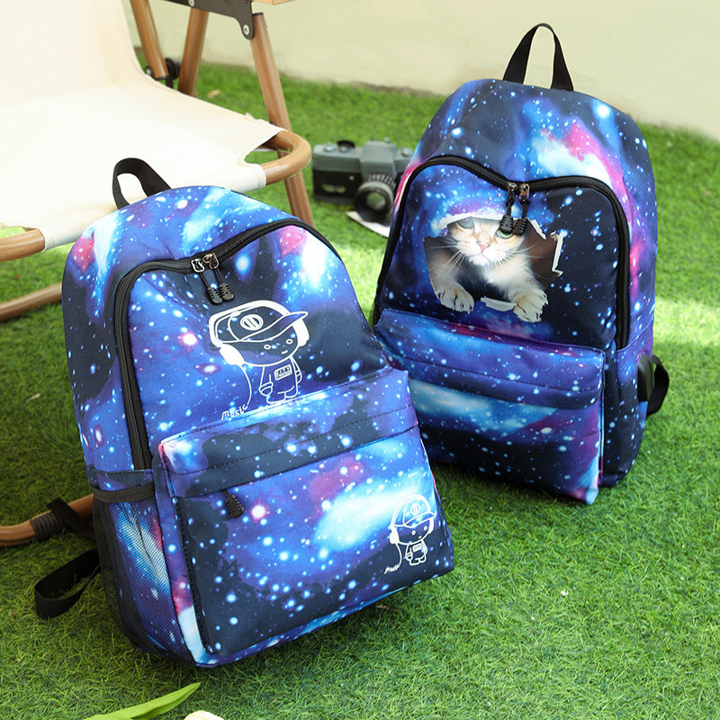 Katze-Themen Abenteuer Rucksack Karnz