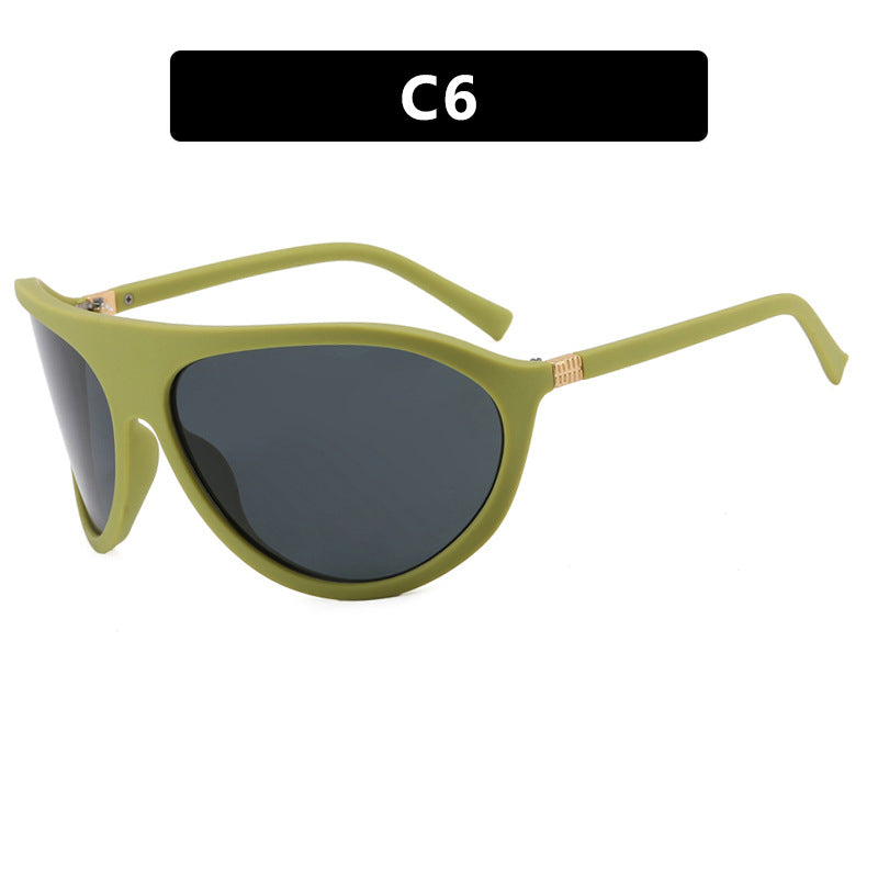 Damen Cat-Eye Sonnenbrille mit einzigartigem Design und schützendem UV-Filter Karnz