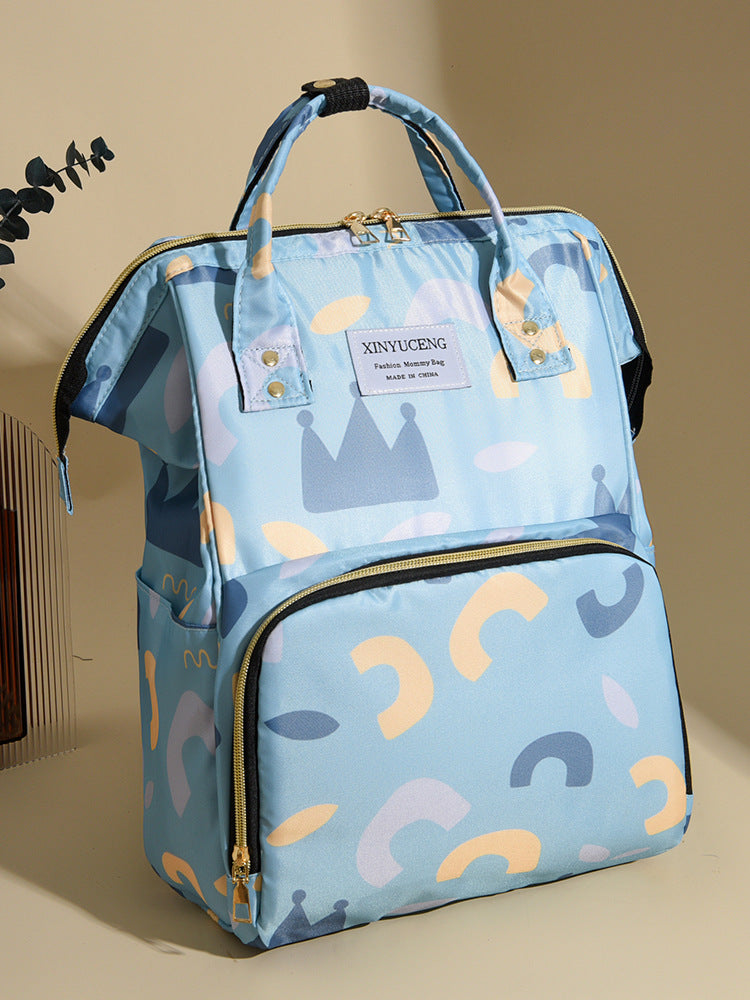 Trendiger Tierdruck Wickelrucksack Karnz
