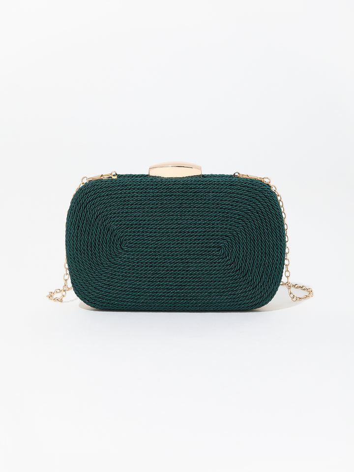 Seil-strukturiertes Abend-Clutch