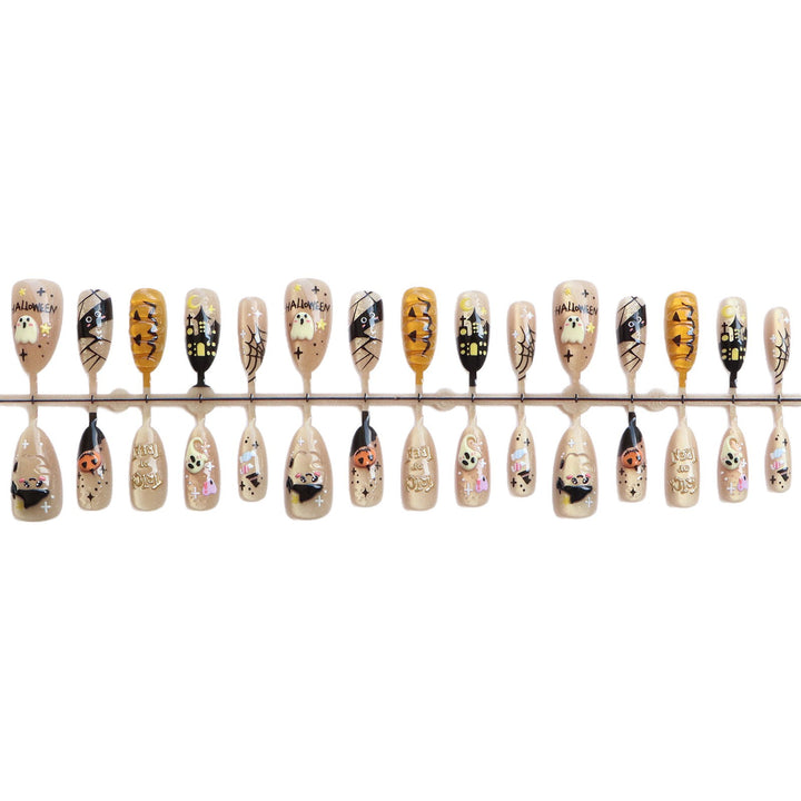Halloween-Themen Press-On Nail Set Karnz