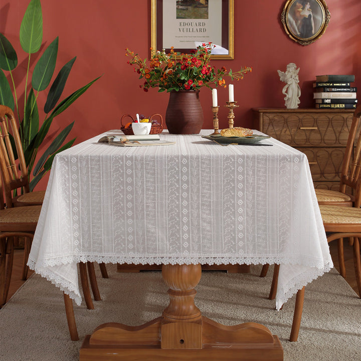 Elegante Spitze Tischdecke