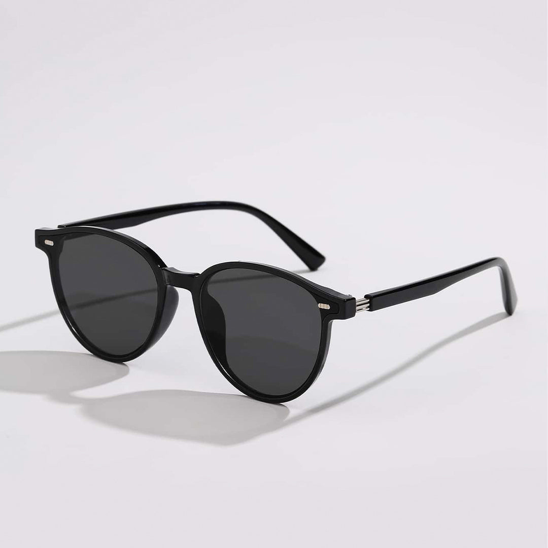 Damen stilvolle Sonnenbrille mit elegantem transparentem Rahmen Karnz