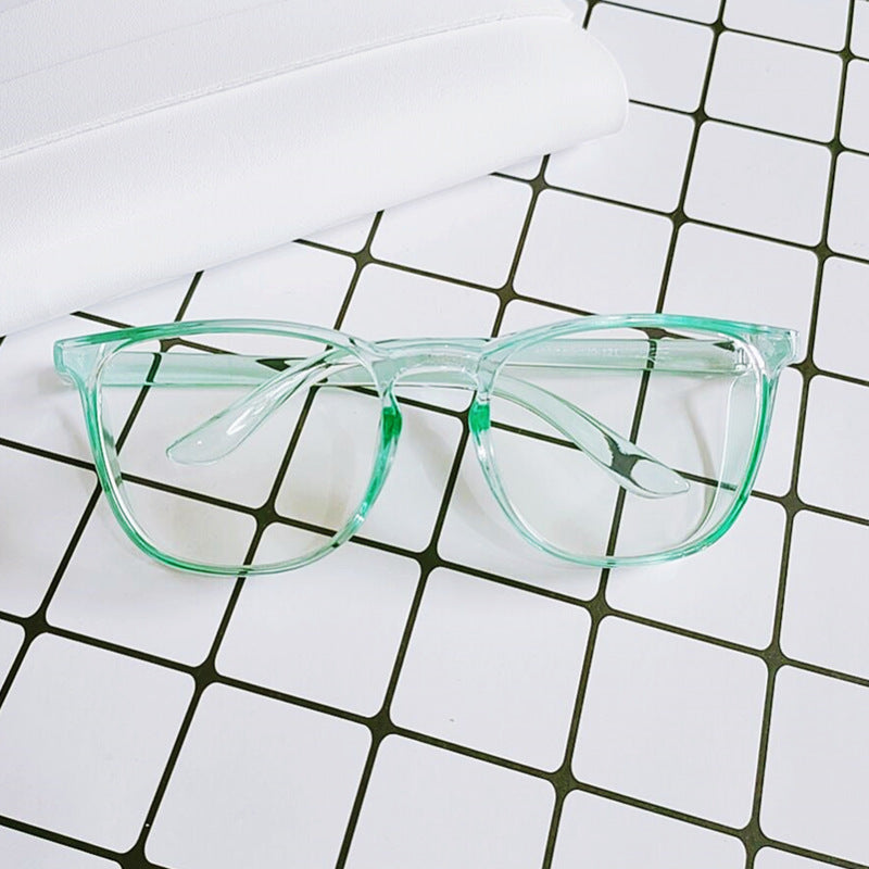 Damen modische Brille mit kantigem Design Karnz