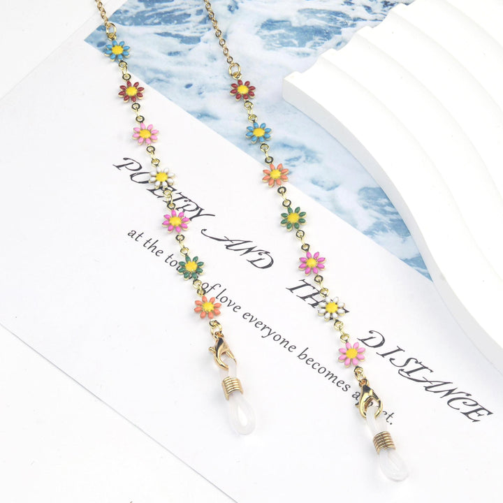 Floral Design Eyewear Chain Karnz