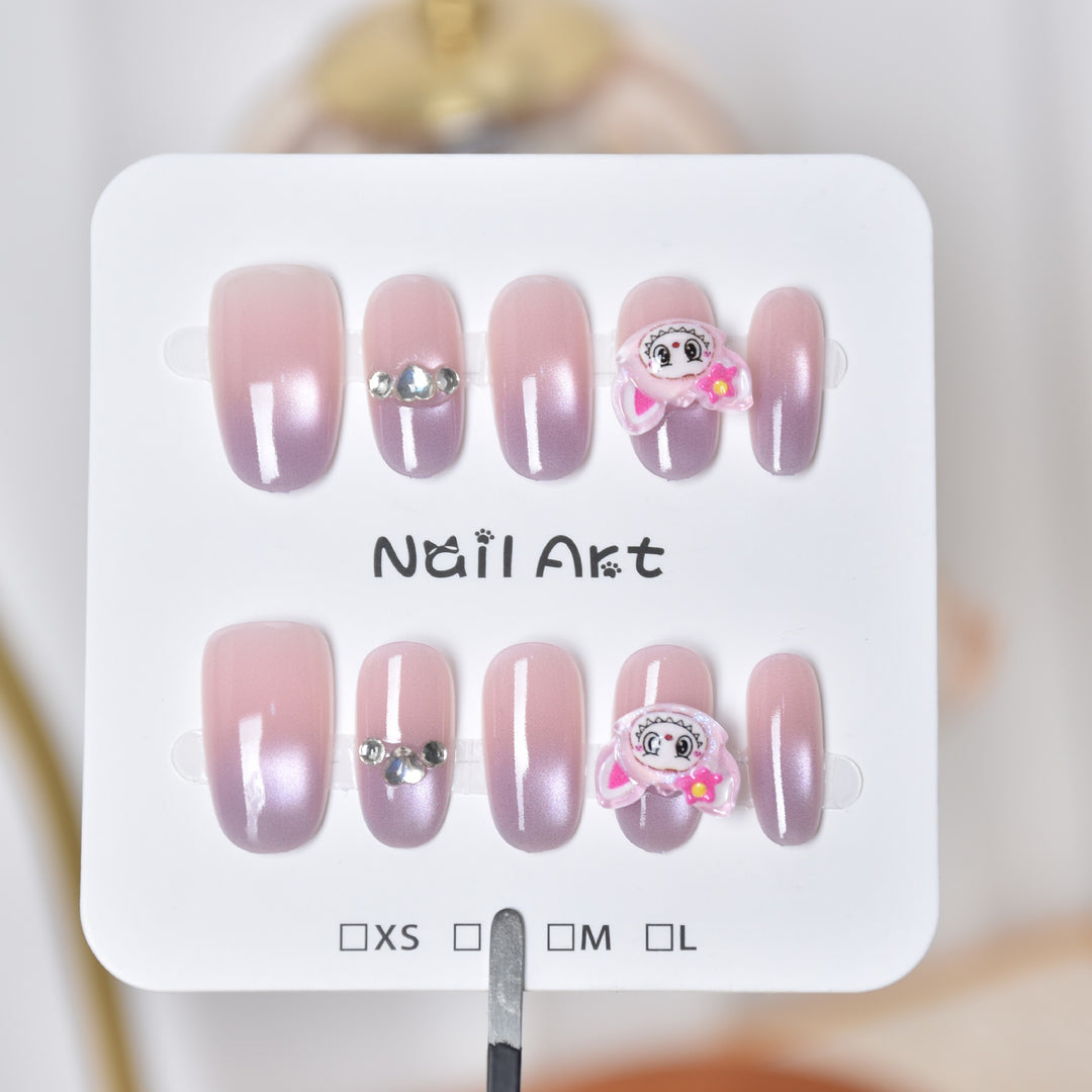 Kreative Themen Press-On Nagelkunst Karnz