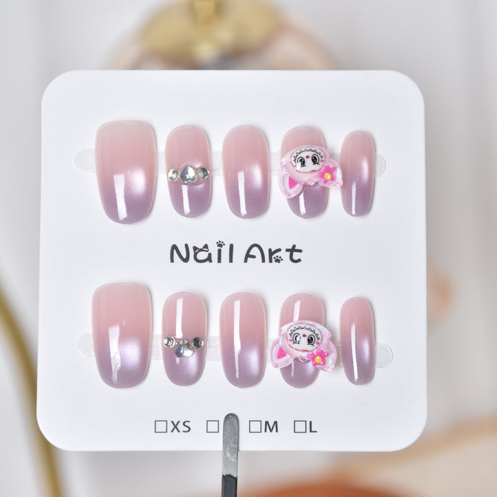 Kreative Themen Press-On Nagelkunst Karnz