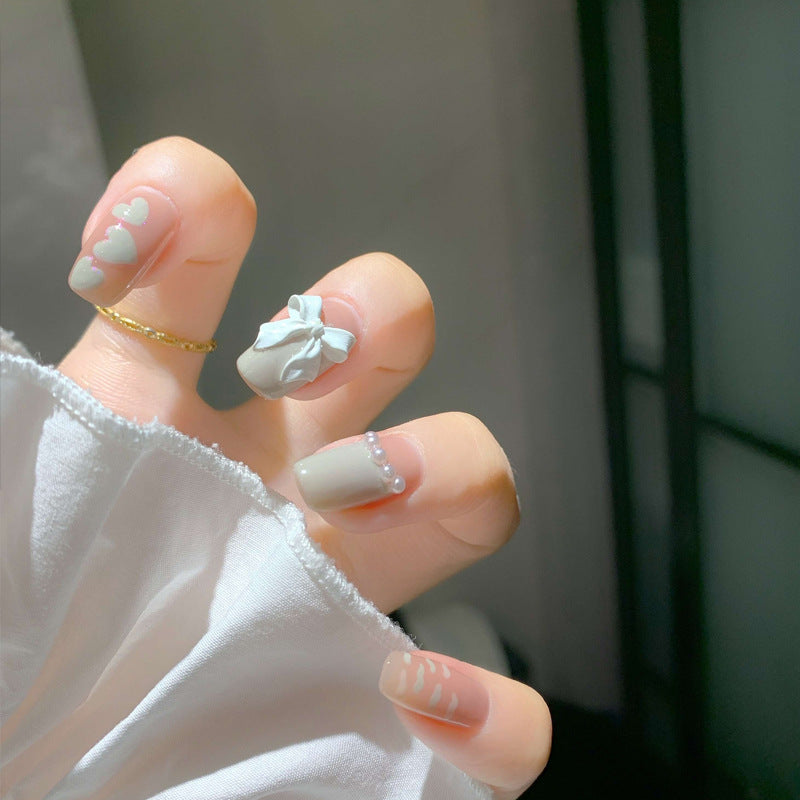 Herz-Themen Press-On Nagelset