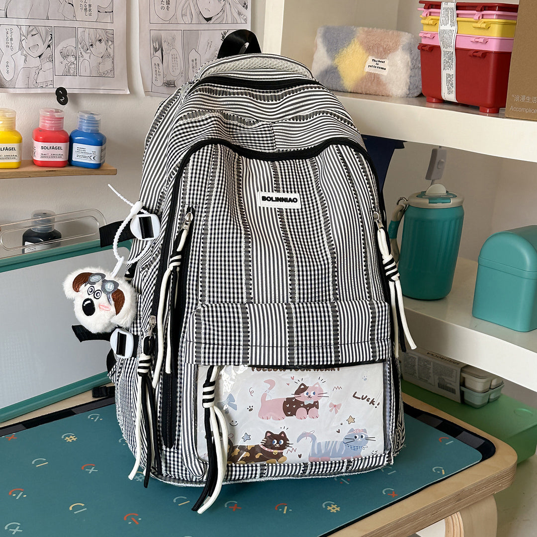Stylischer Vielseitiger Multifunktionaler Rucksack Karnz