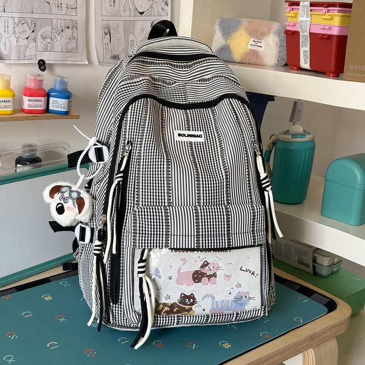 Stylischer Vielseitiger Multifunktionaler Rucksack Karnz