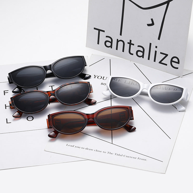 Damen trendige Cat-Eye Sonnenbrille mit luxuriösem Design Karnz
