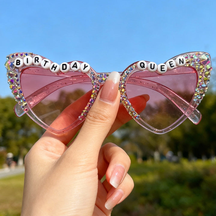 Dekorative Katzenauge-Sonnenbrille Karnz