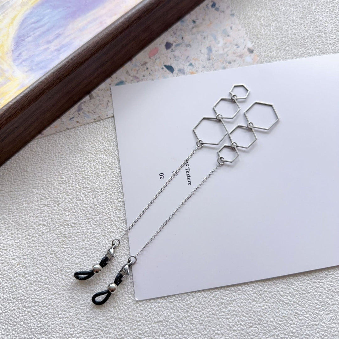 Geometrische Anhänger Halskette Karnz