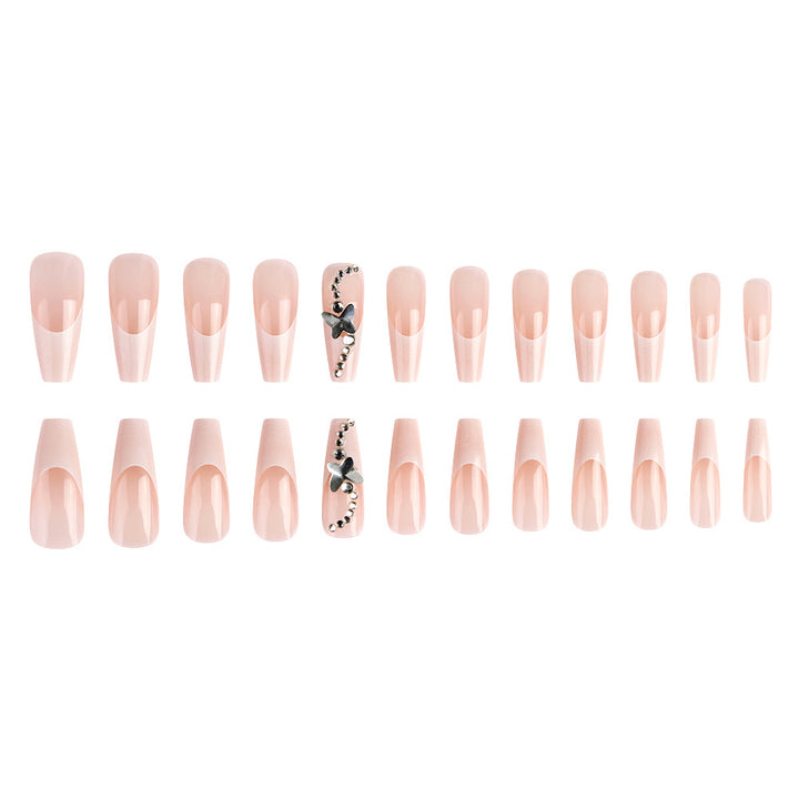 Elegantes Press-On-Nagelset Karnz