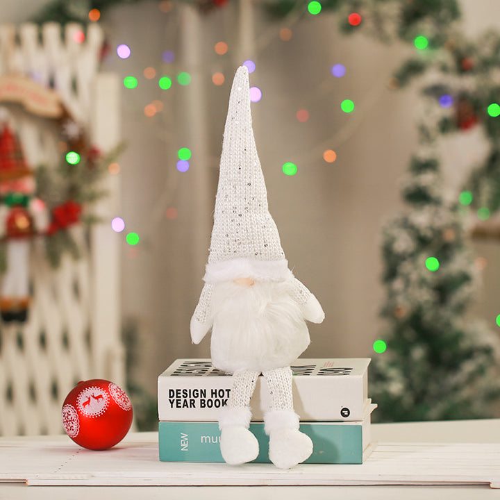 Niedliche Weihnachtsgnom-Dekorationsfigur Karnz