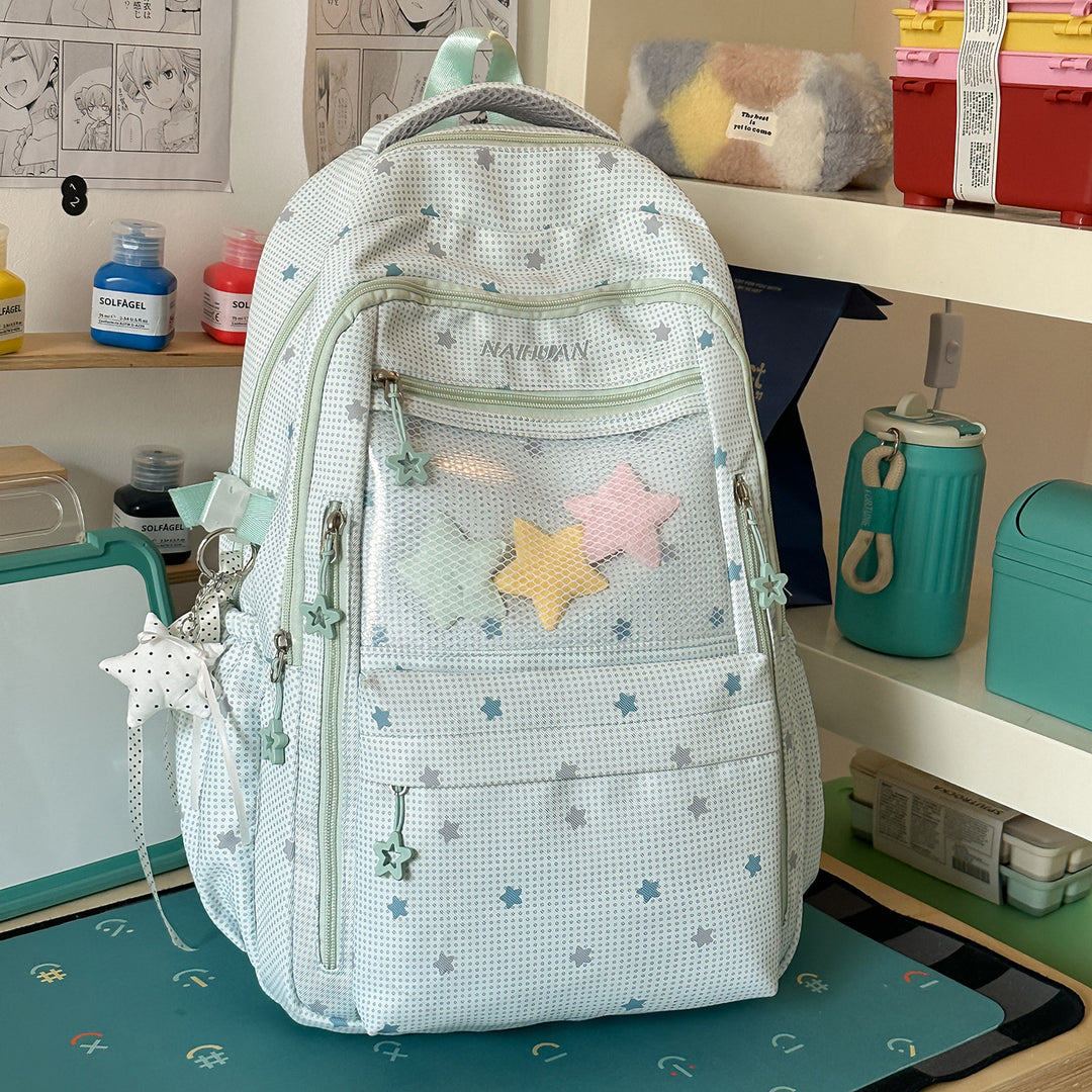 Niedlicher Cartoon-Printed Rucksack Karnz