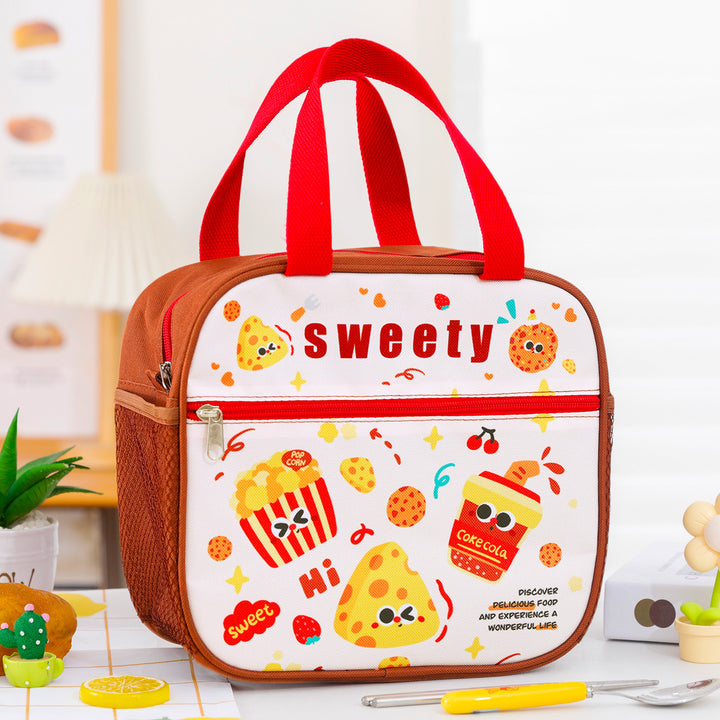 Süßes isoliertes Lunchbag Karnz