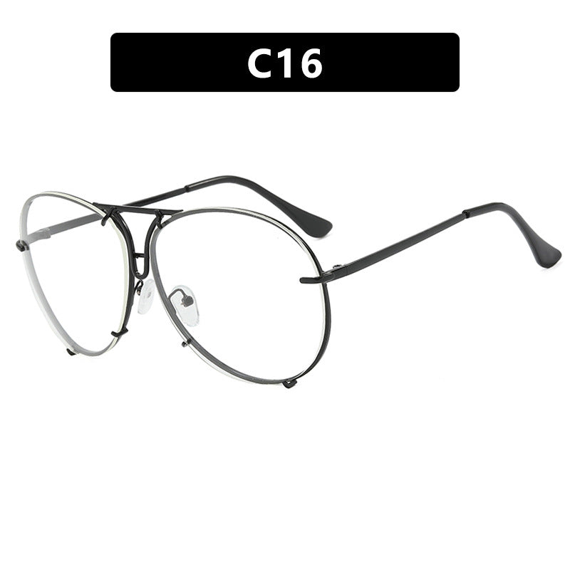 Damen Flug-Sonnenbrille mit stylischem Metallrahmen und UV-Schutz Karnz