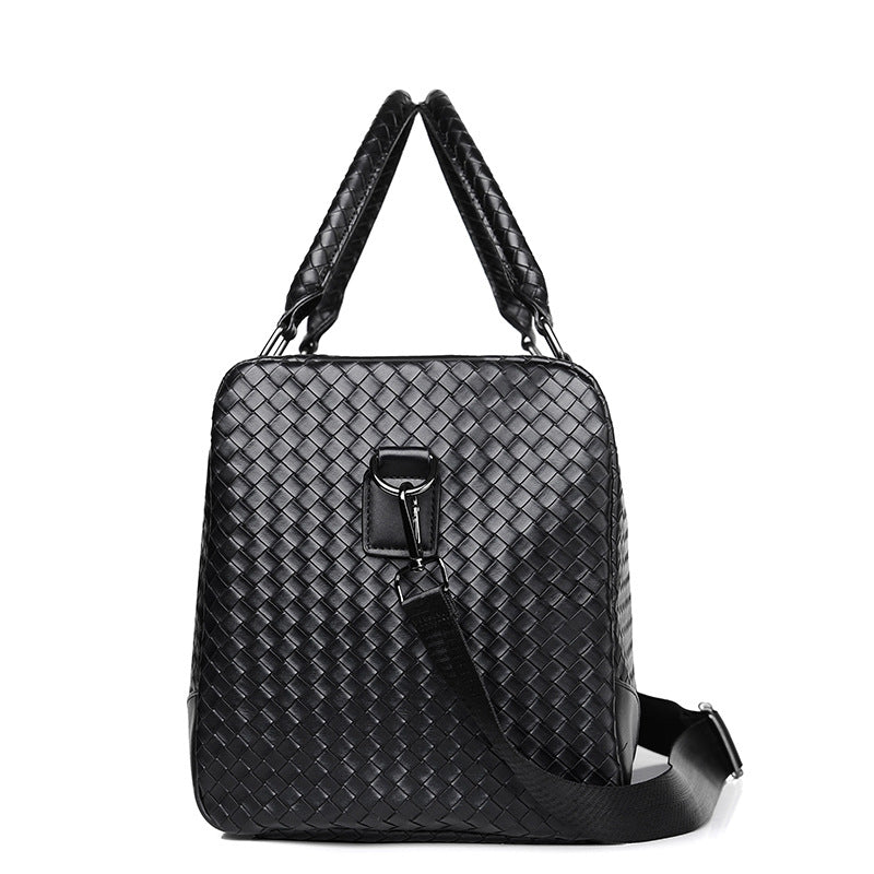Premium Gewebte Leder Wochenendtasche Karnz