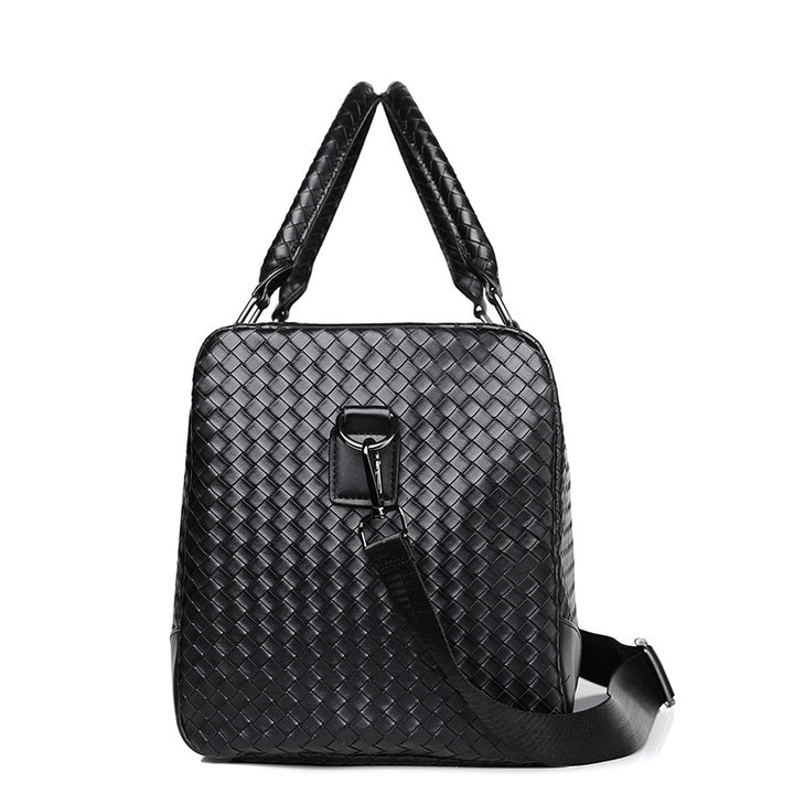 Premium Gewebte Leder Wochenendtasche Karnz