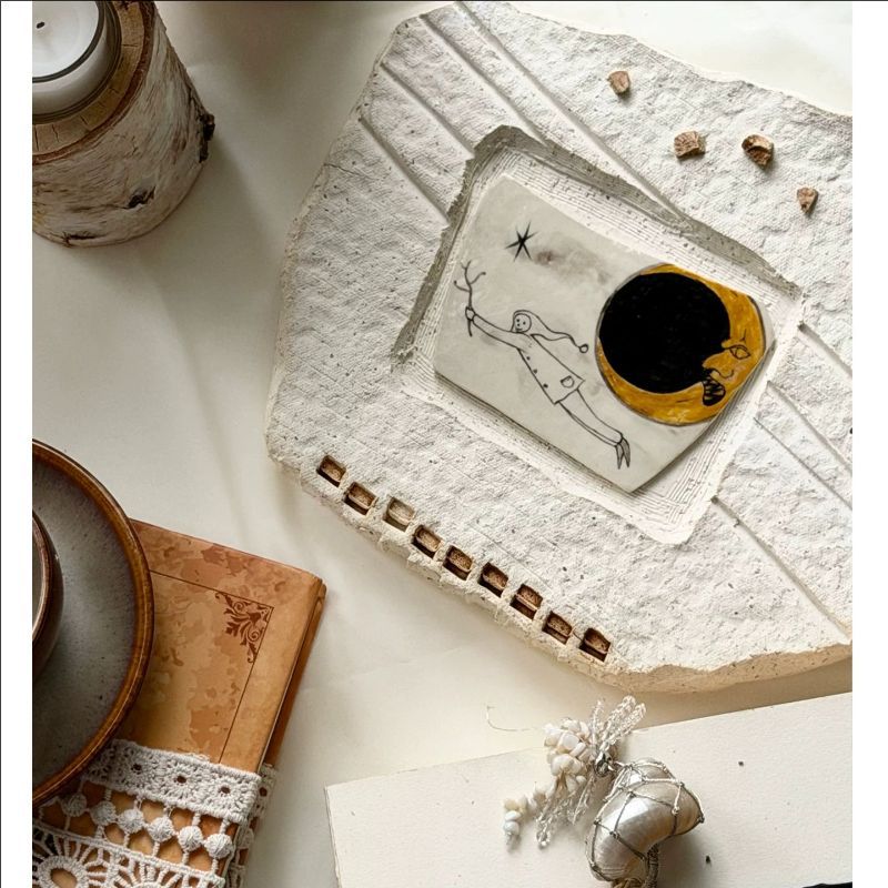 Stilvolles Marmor Kaffeetassen-Set