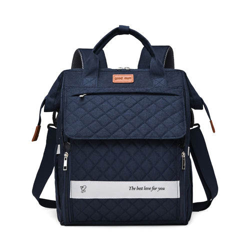 Gep quilteter Multifunktions-Rucksack Karnz