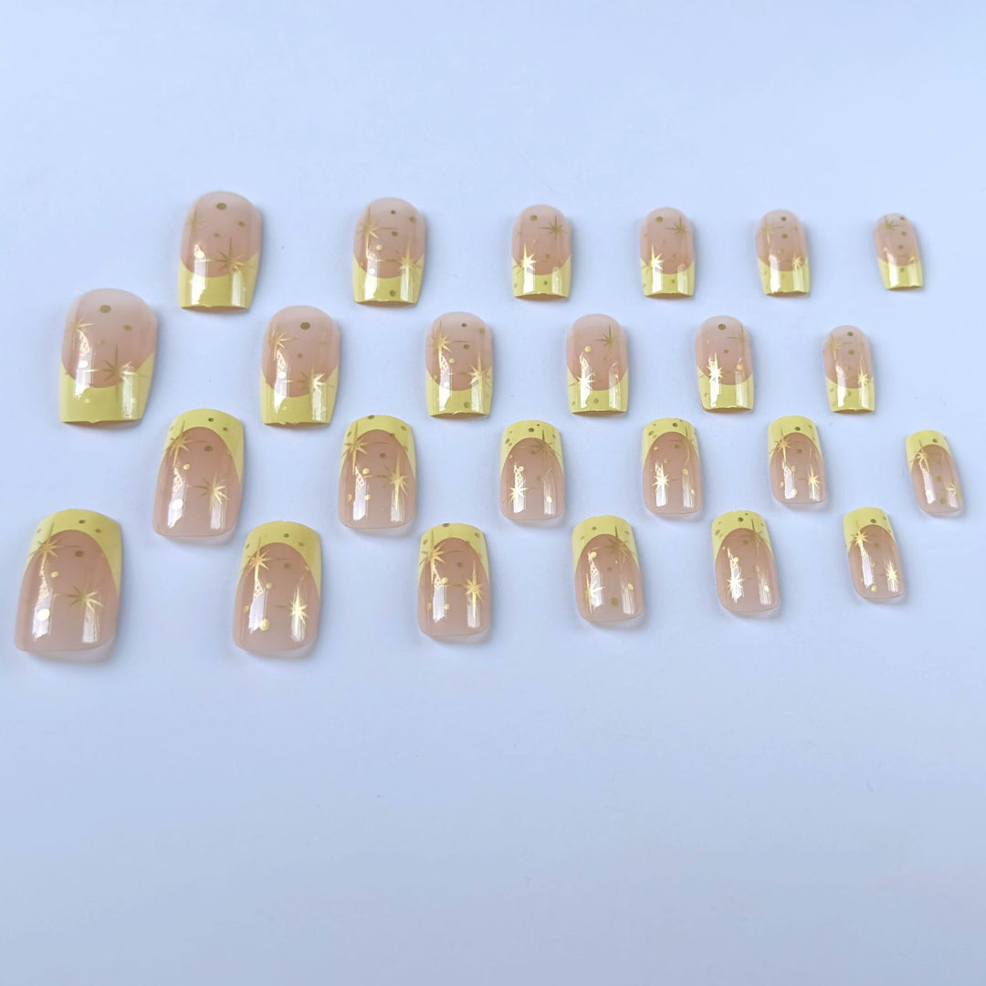 Luxus Druck-On Nagelkunst Set Karnz