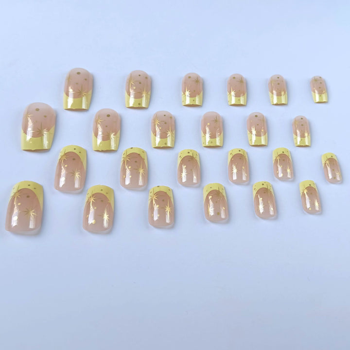 Luxus Druck-On Nagelkunst Set Karnz