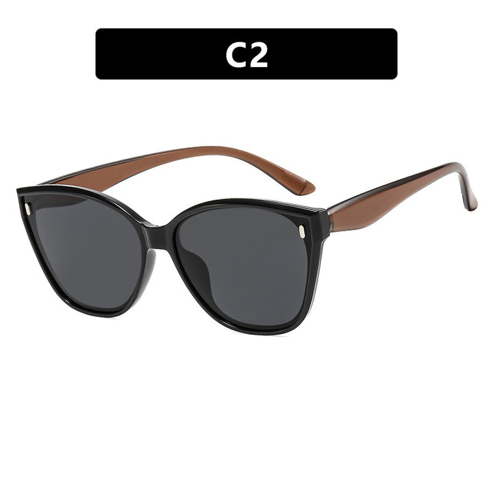 Damen Cat-Eye Sonnenbrille mit schützendem UV-Filter und stylishem Rahmen Karnz
