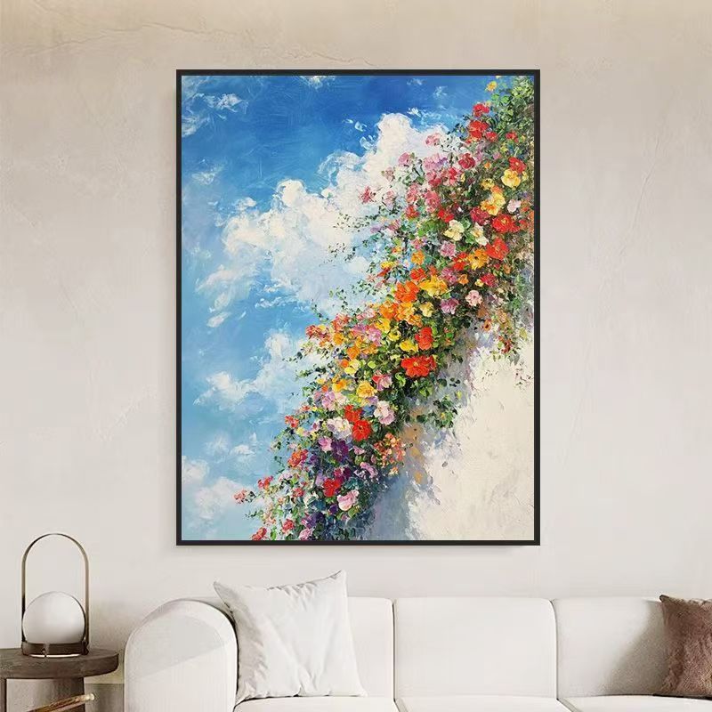 Florale Landschaft Wandkunst Karnz