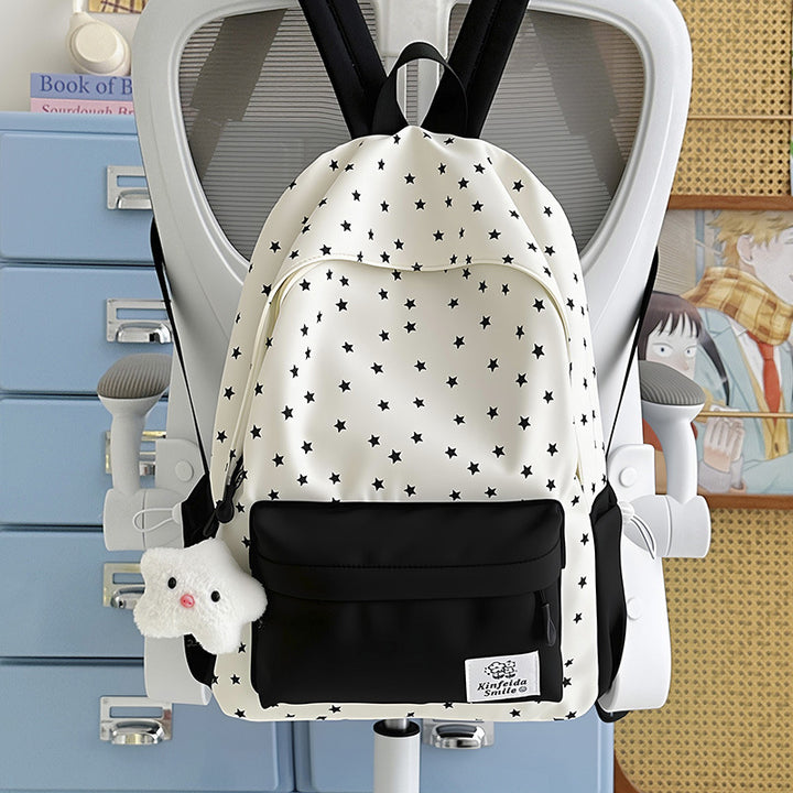 Modischer Rucksack mit doppelten Taschen