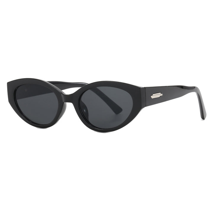 Damen Cat-Eye Sonnenbrille mit elegantem Kunststoffrahmen Karnz
