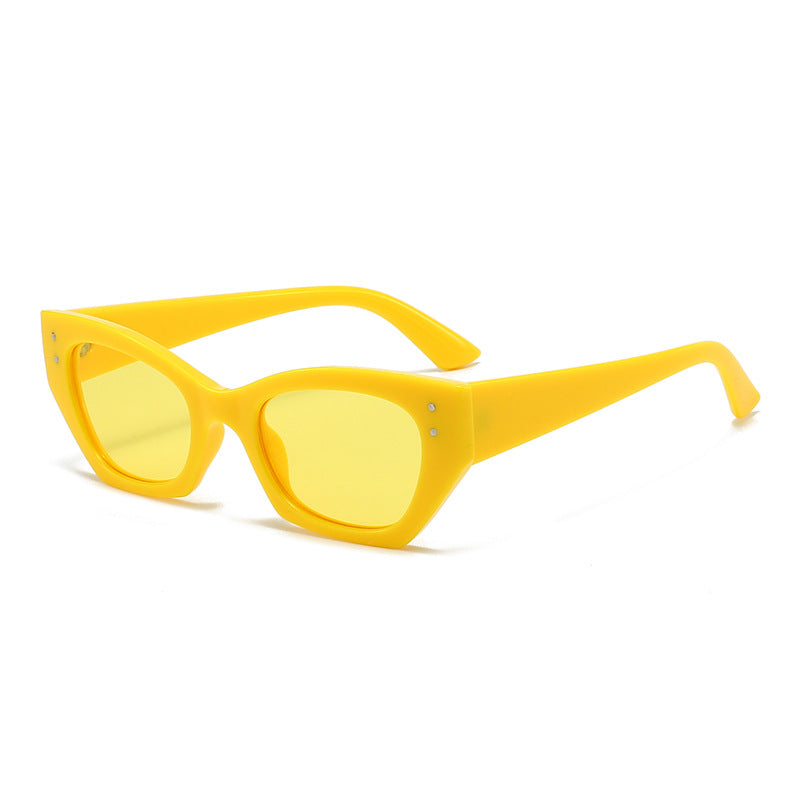Damen moderne Fashion-Sonnenbrille im innovativen Design Karnz