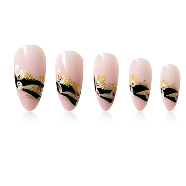 Elegante Blumen-Nagelkunstverlängerungen Karnz 1787913882
