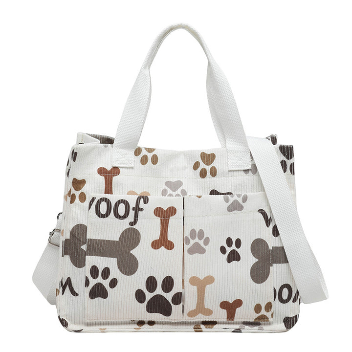 WoFloral Print Utility Tote Bag Karnz