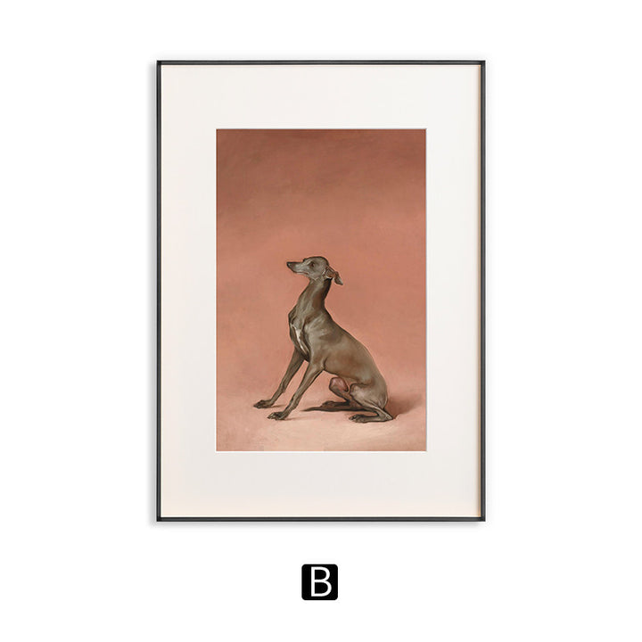 Künstlerisches Hundefoto