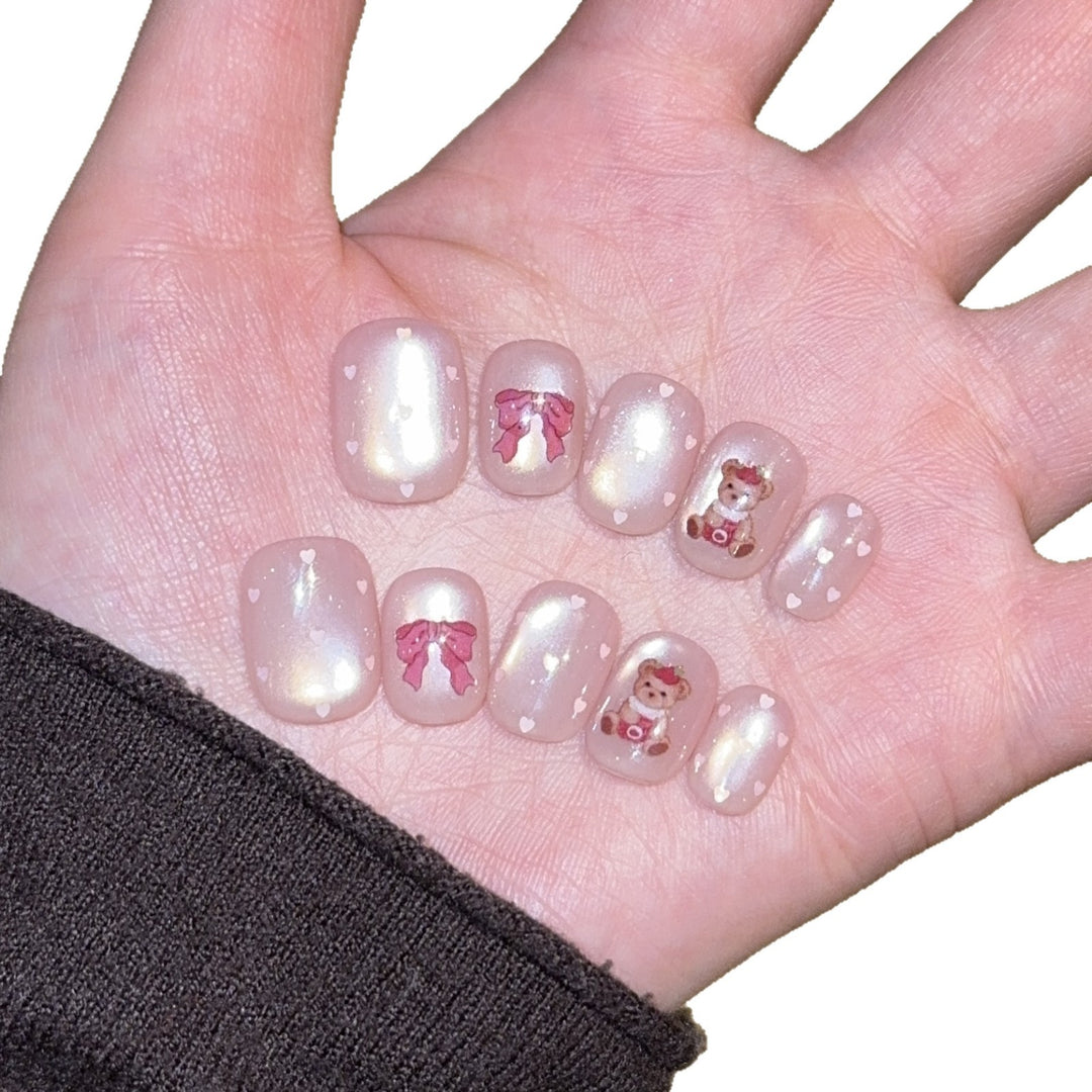 Künstliche Nail Art Spitzen mit Romantischen Motiven Karnz