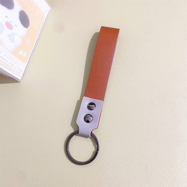 Minimalistischer Leder-Schlüsselanhänger Karnz