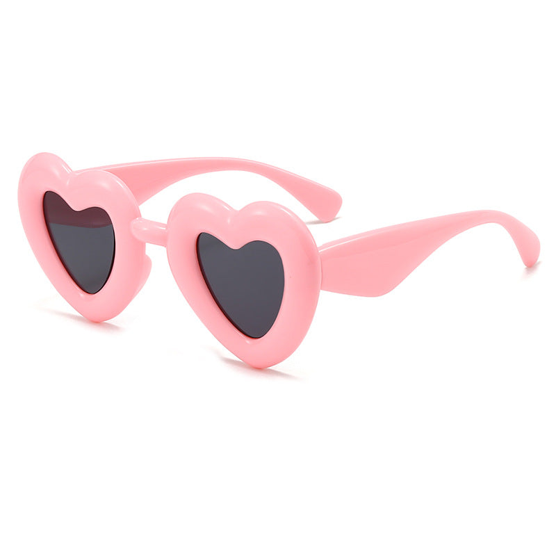 Damen Sonnenbrille im einzigartigen Herzdesign Karnz