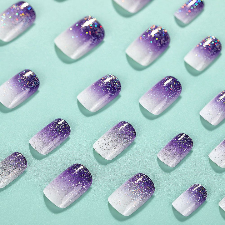 Ombre Glitter Nagelspitzen Karnz